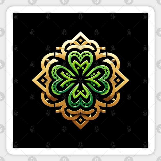 Lucky Celtic Charm Sticker by Merlyn Morris